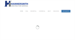 Desktop Screenshot of hammersmithconstruction.com